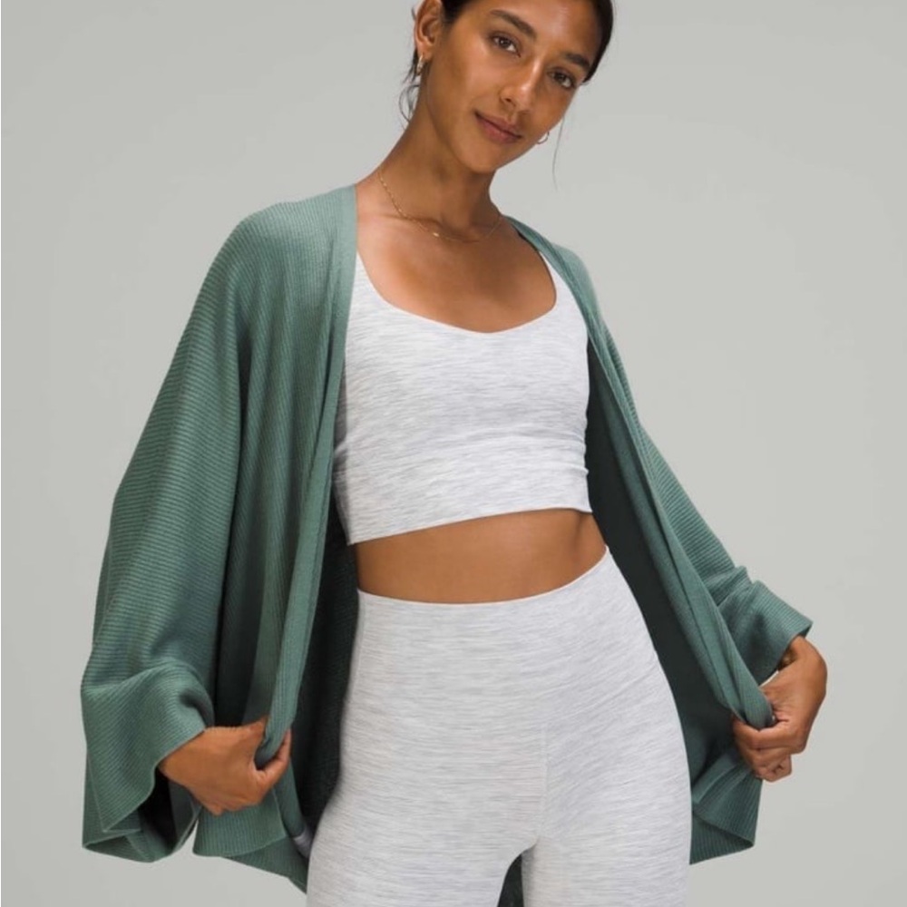 Lululemon Cashlu Knit Wrap Sweater